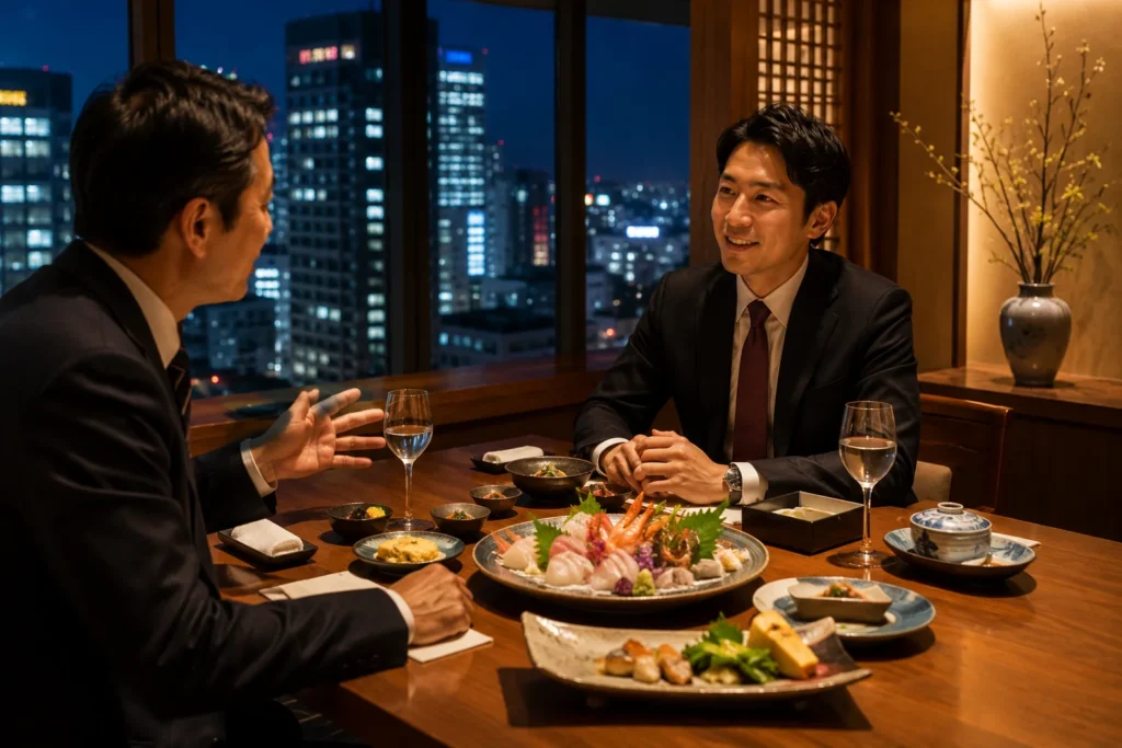 business dining experience in sapporo
